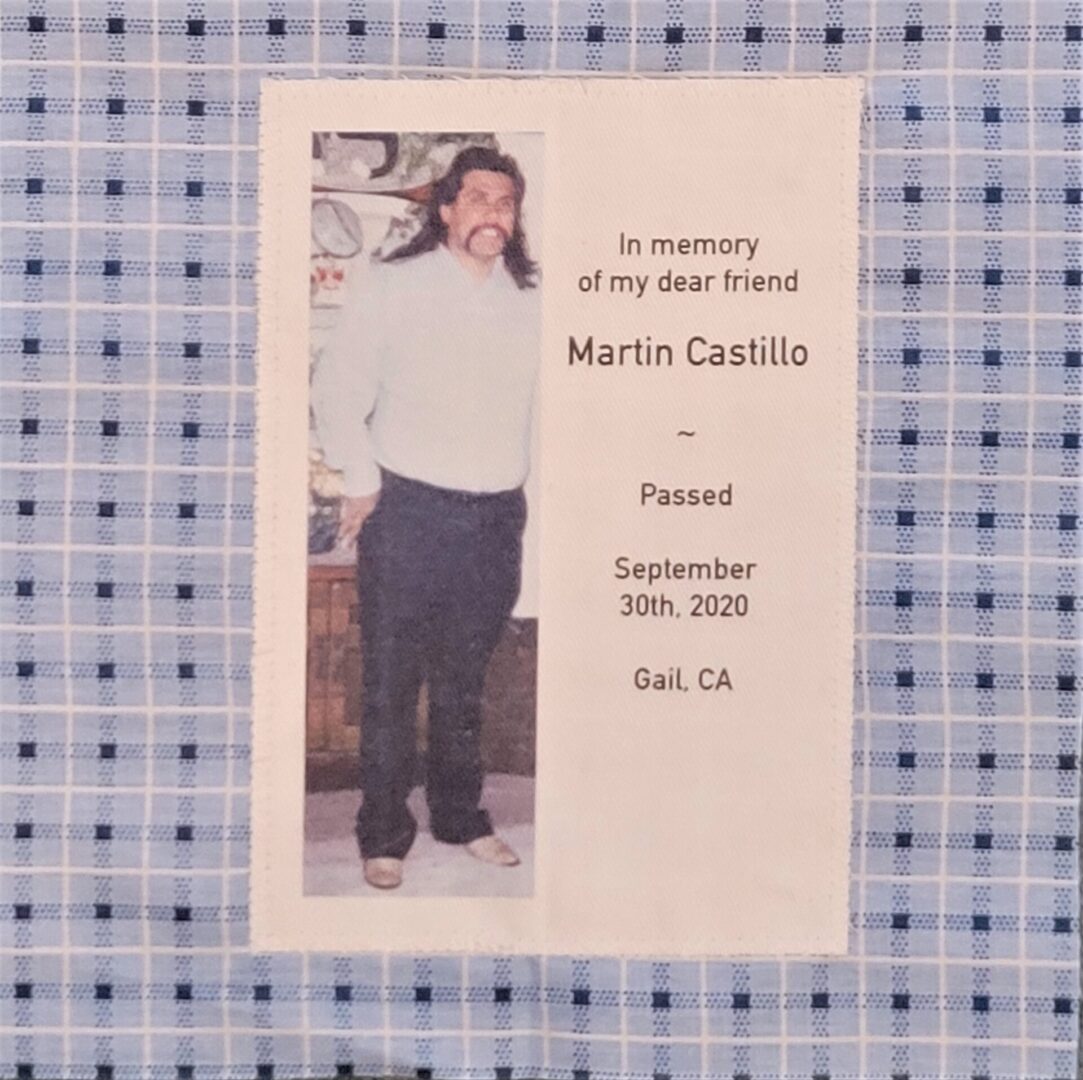 IN MEMORY OF MARTIN CASTILLO