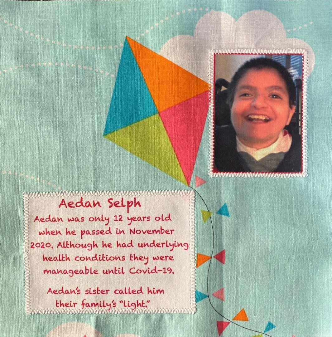 IN MEMORY OF AEDAN SELPH - Age 12, DIED NOVEMBER, 2020