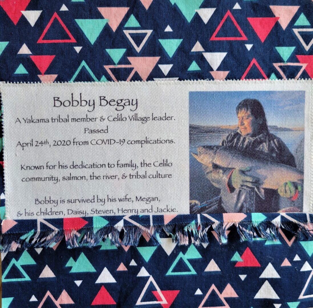 IN MEMORY OF BOBBY BEGAY - APRIL 24, 2020