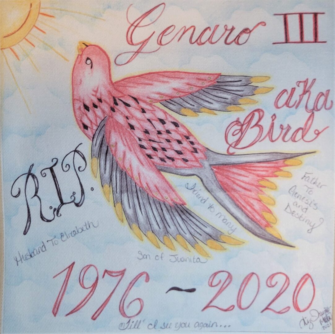 IN MEMORY OF GENARO III - 1976 - 2020