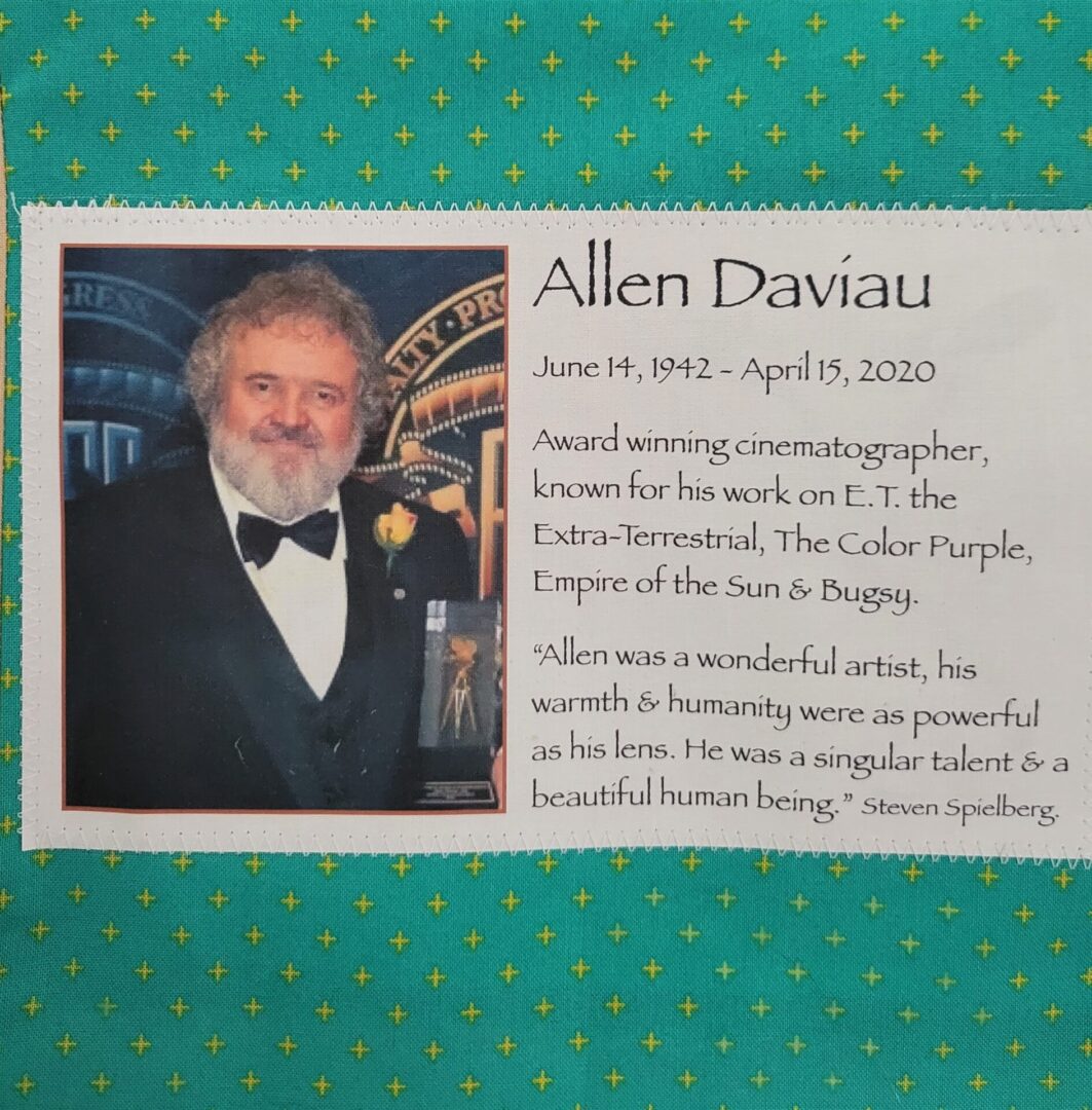 IN MEMORY OF ALLEN DAVIAU - JUNE 14, 1942 - APRIL 15, 2020