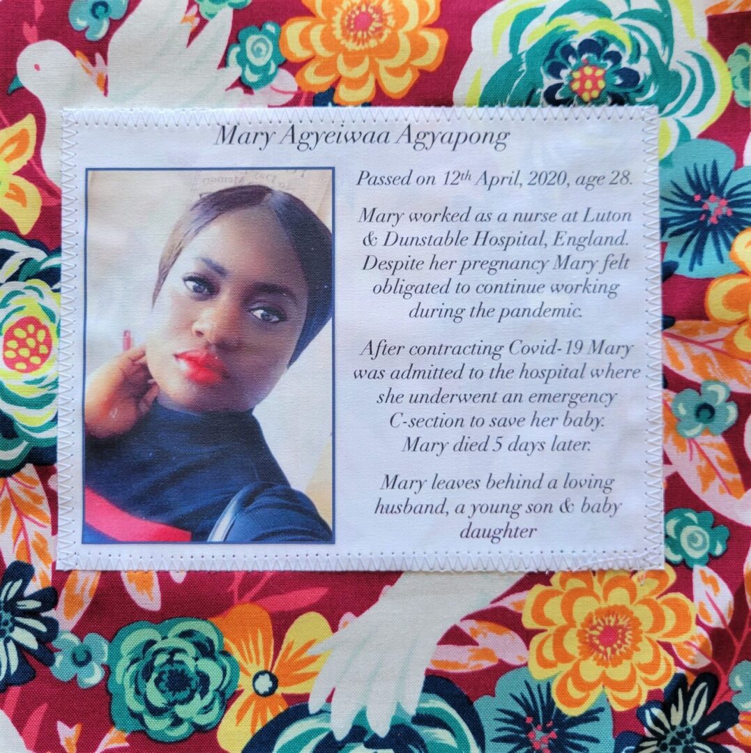 IN MEMORY OF MARY AGYEIWAA AGYAPONG - APRIL 12, 2020