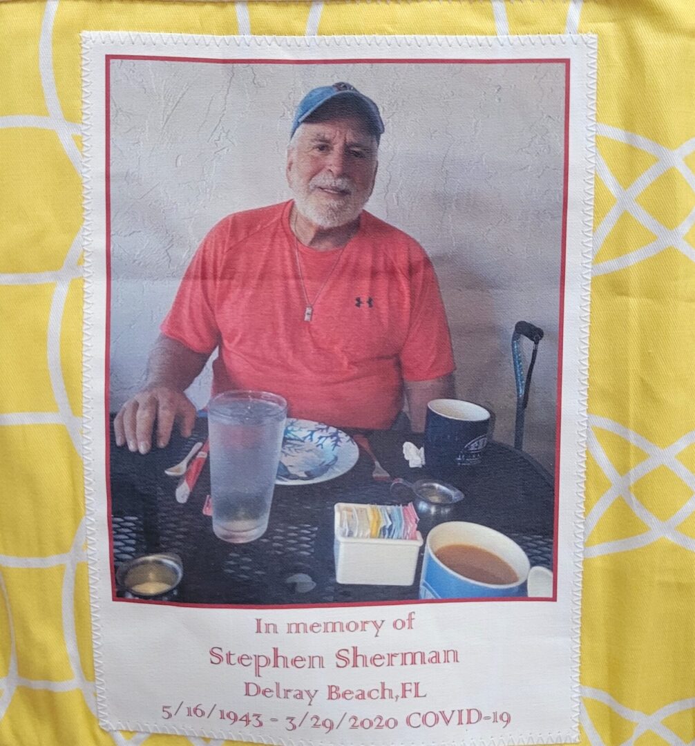 IN MEMORY OF STEPHEN SHERMAN - 5/16/43 - 3/29/2020