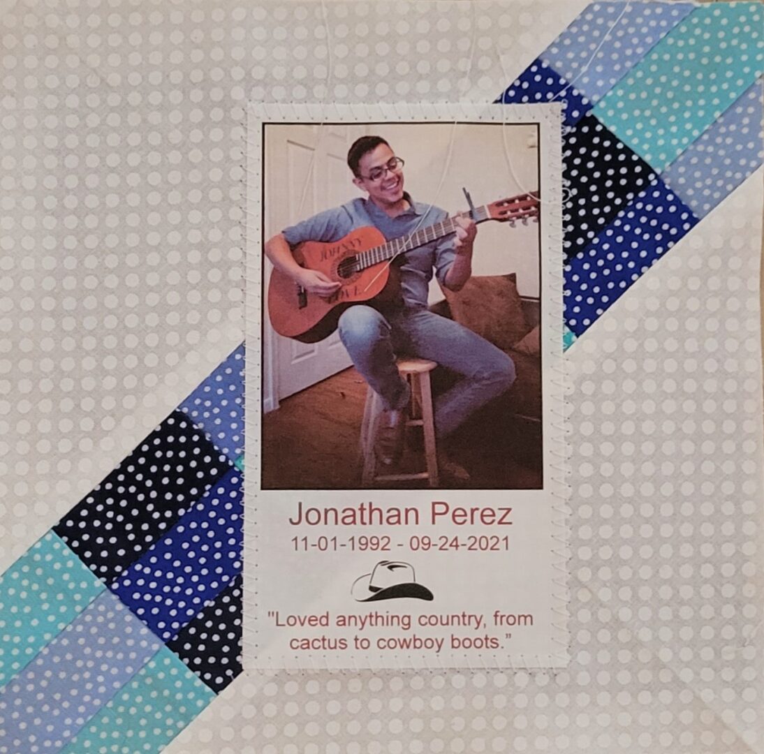 IN MEMORY OF JONATHAN PEREZ - 11-01-1992 to 09-24-2021